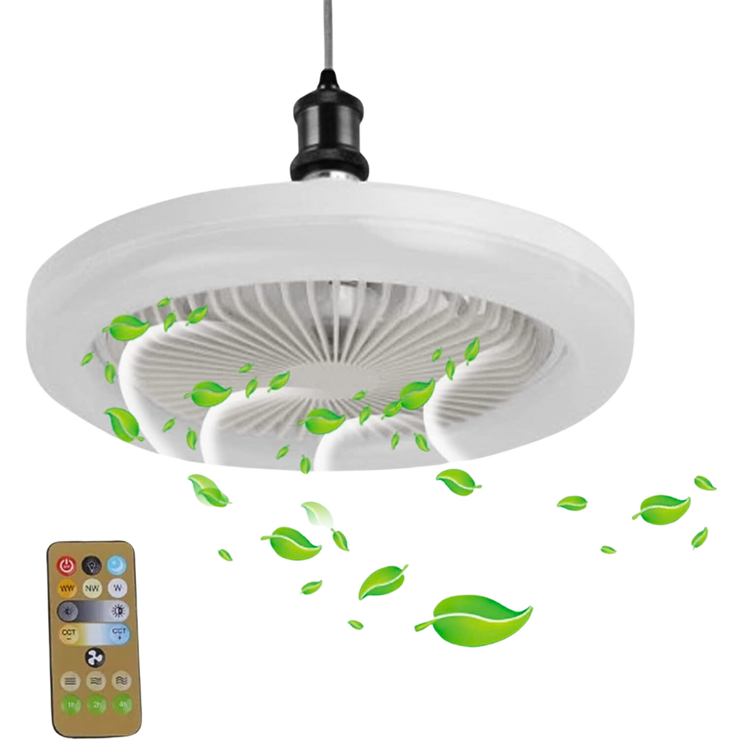 Lampara Led Ventilador Inteligente CoolGlow ™