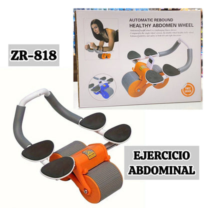 Rodillo de Ejercicio Abdominal doble - Double Ab Roller Pro ™